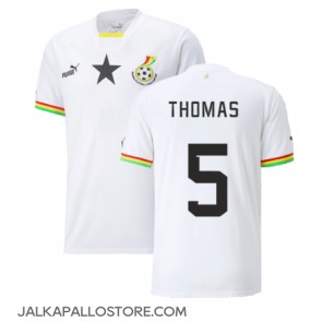 Ghana Thomas Partey #5 Kotipaita MM-kisat 2022 Lyhythihainen